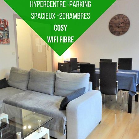 Le Voltaire -2 Chambres- 70M2- Hypercentre-Parking-Wifi Fibre- Nouvelle Literie Tarbes Bagian luar foto