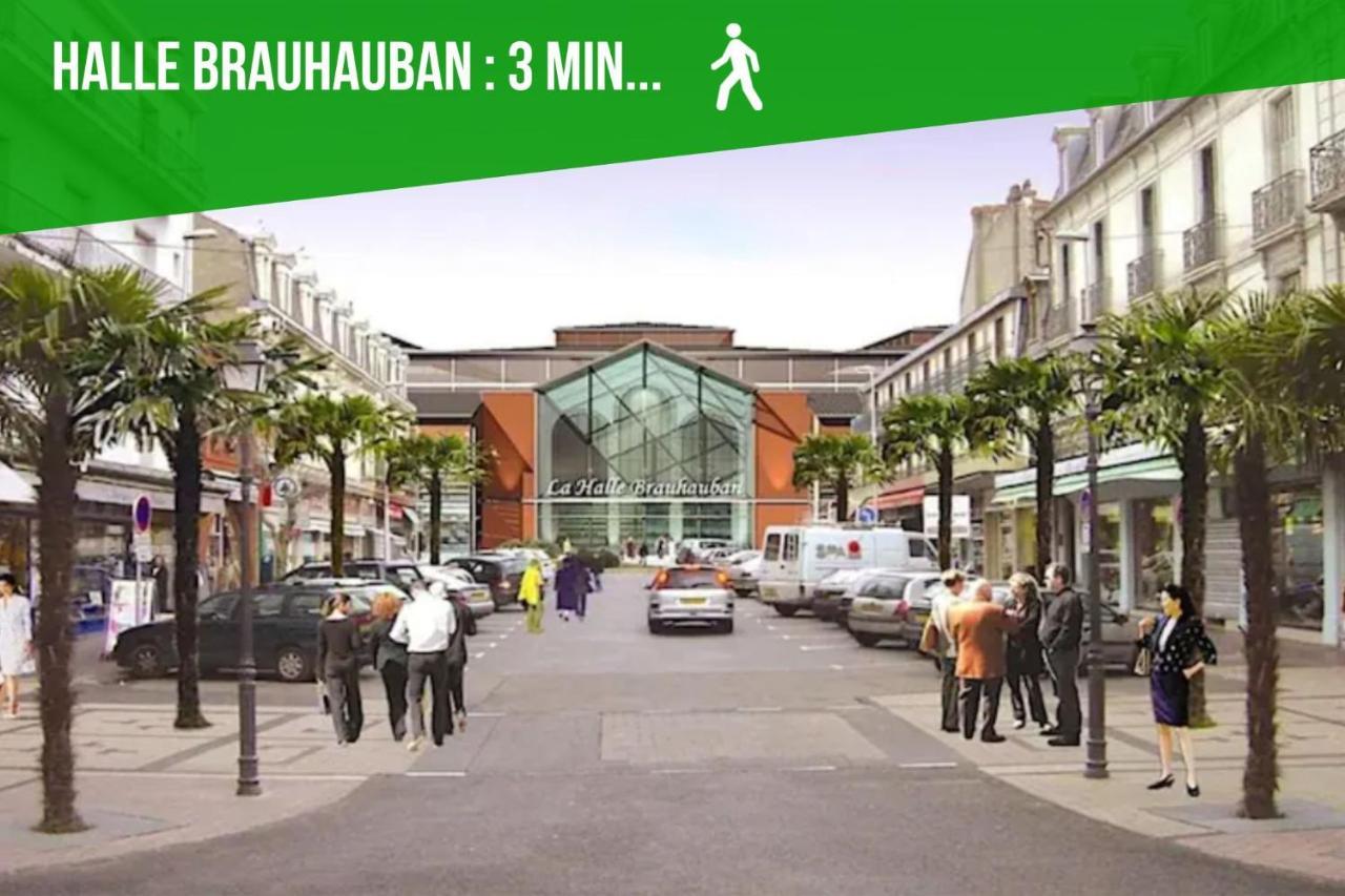 Le Voltaire -2 Chambres- 70M2- Hypercentre-Parking-Wifi Fibre- Nouvelle Literie Tarbes Bagian luar foto